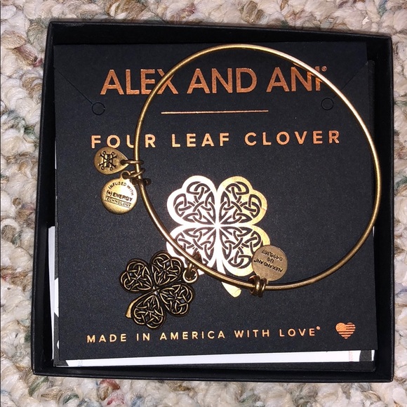 Alex and Ani four leaf clover - Picture 1 of 2